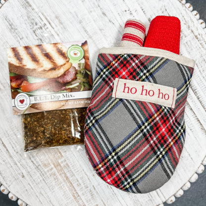 Christmas Oven Mitt Gift Set