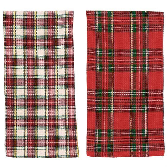 Tartan Hand Towel Set