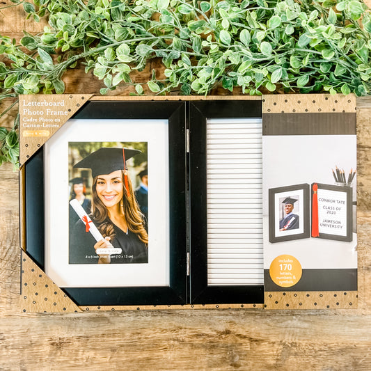 Graduation Tassel Letterboard Photo Frame