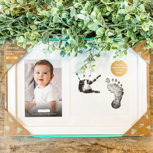 Baby’s Print Photo Frame