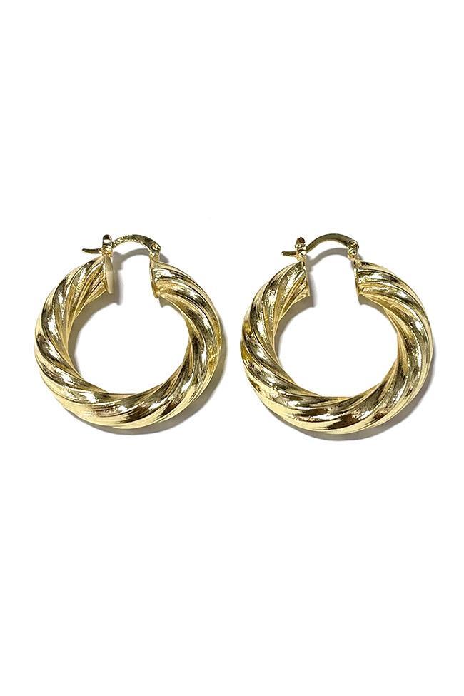 Aslen Gold Hoop