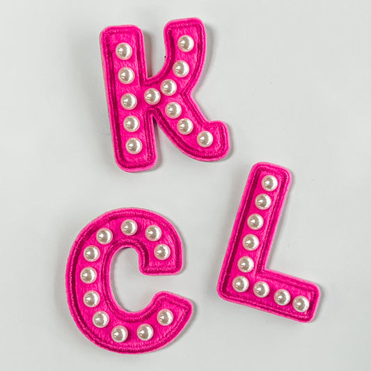 Pink Pearl Letters