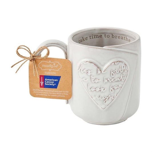 Heart Plaque Mug