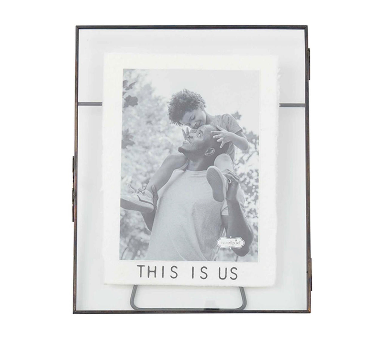 This is Us Glass Metal Frame