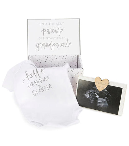 Grandparent Baby Announcement Gift Set