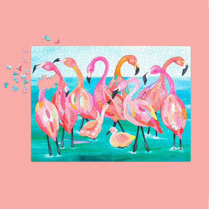 Flamingo Beach Puzzle