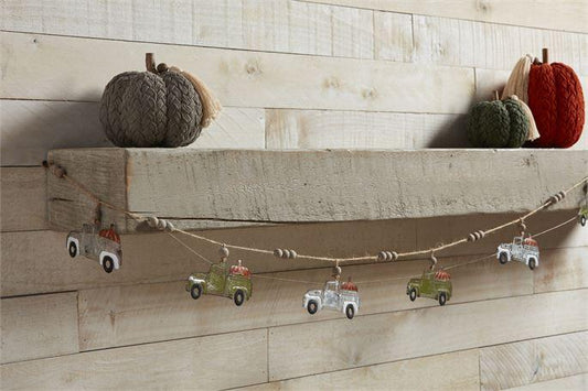 Pumpkin Truck Garland Set