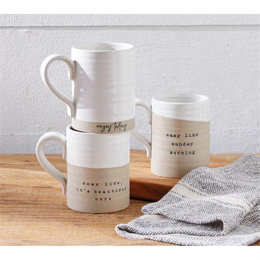 Stoneware Mugs