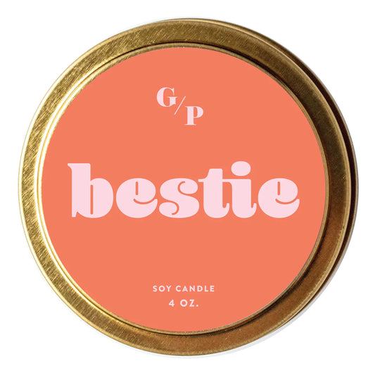 Bestie Tin Candle