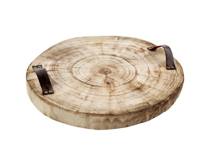 Wood Slice Tray