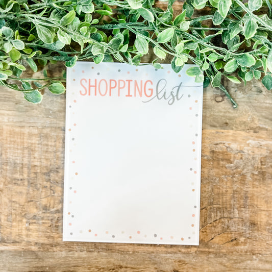 Shopping List Marker Board