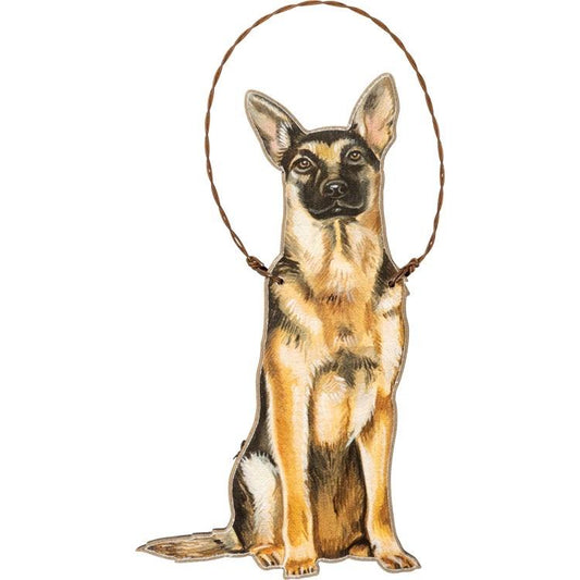 German Shepherd Ornament