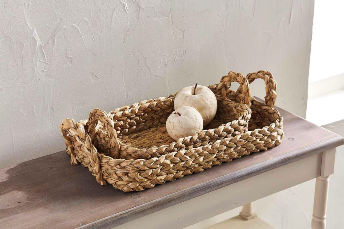 Woven Basket Tray