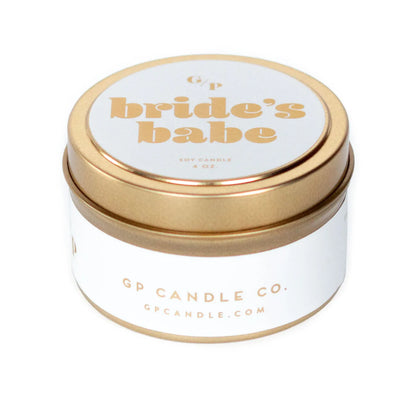 Bride’s Babe Tin Candle