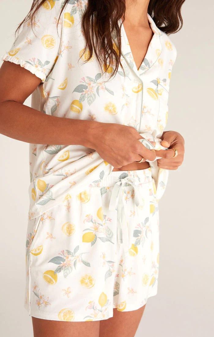 Summer Lemon PJ Set