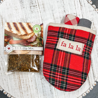 Christmas Oven Mitt Gift Set