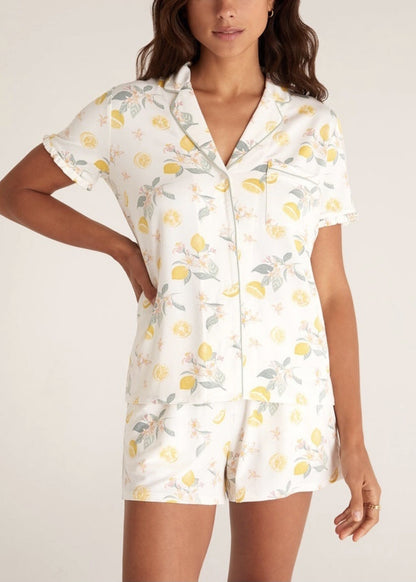 Summer Lemon PJ Set