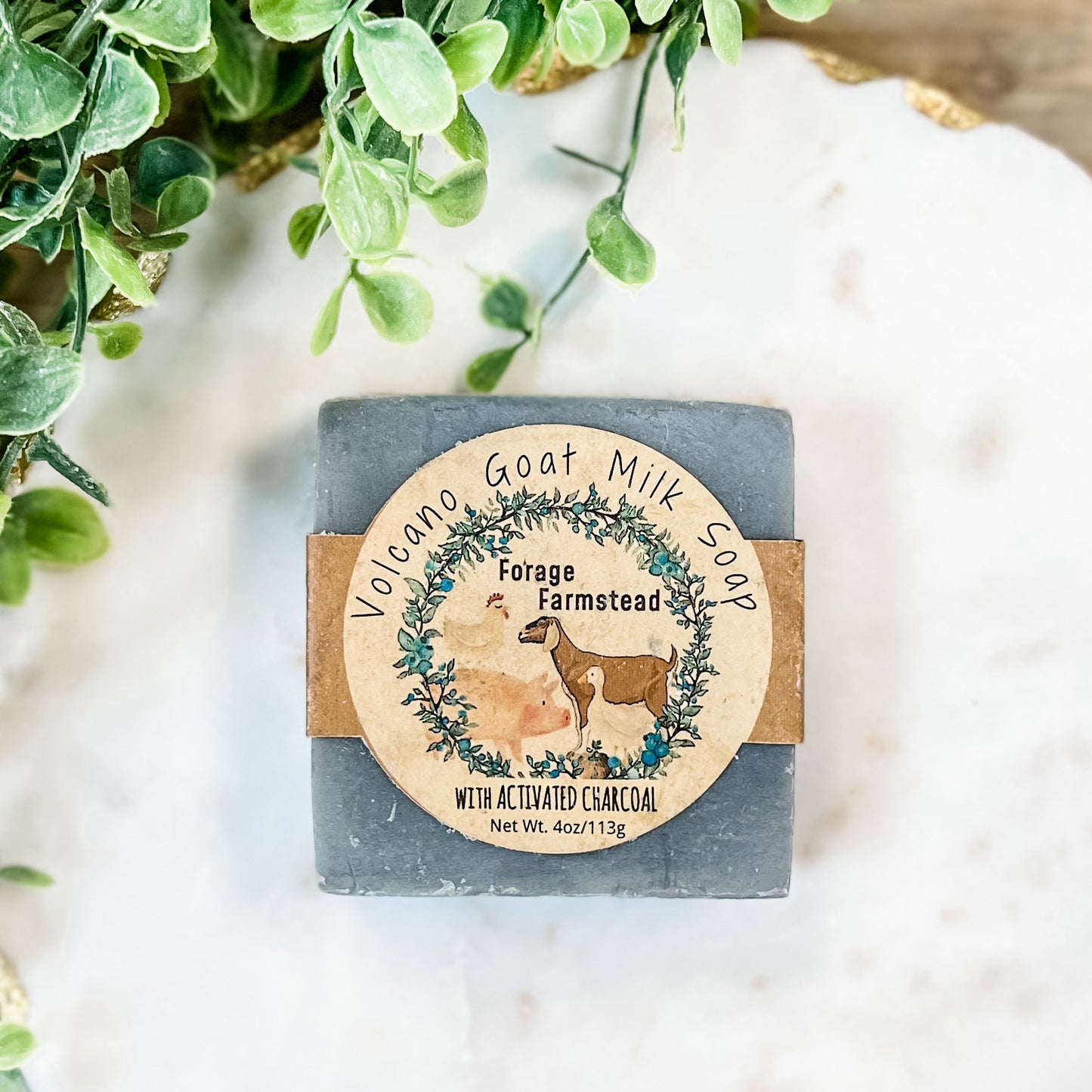 Volcano Goat Milk Bar Soap