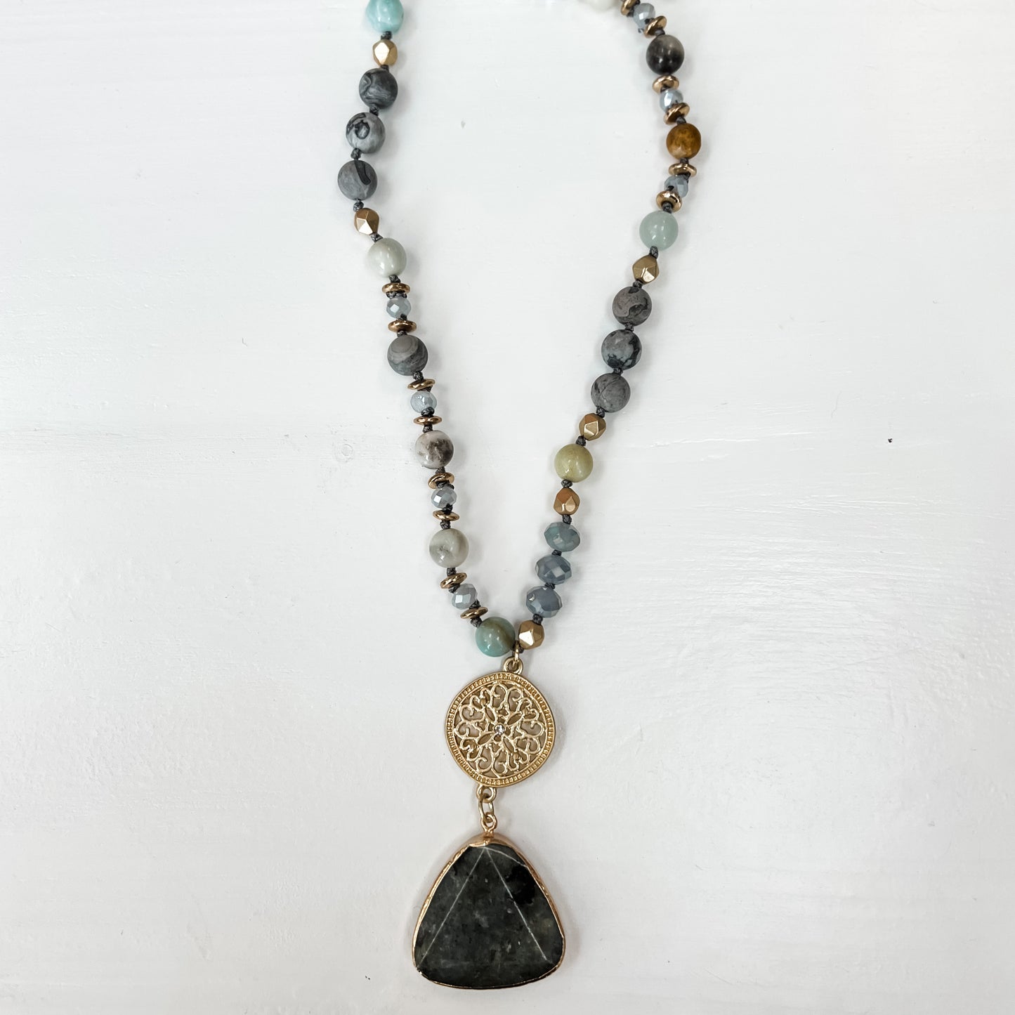 Earth Stone Necklace