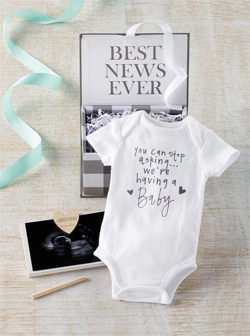 Baby Announcement Gift Set