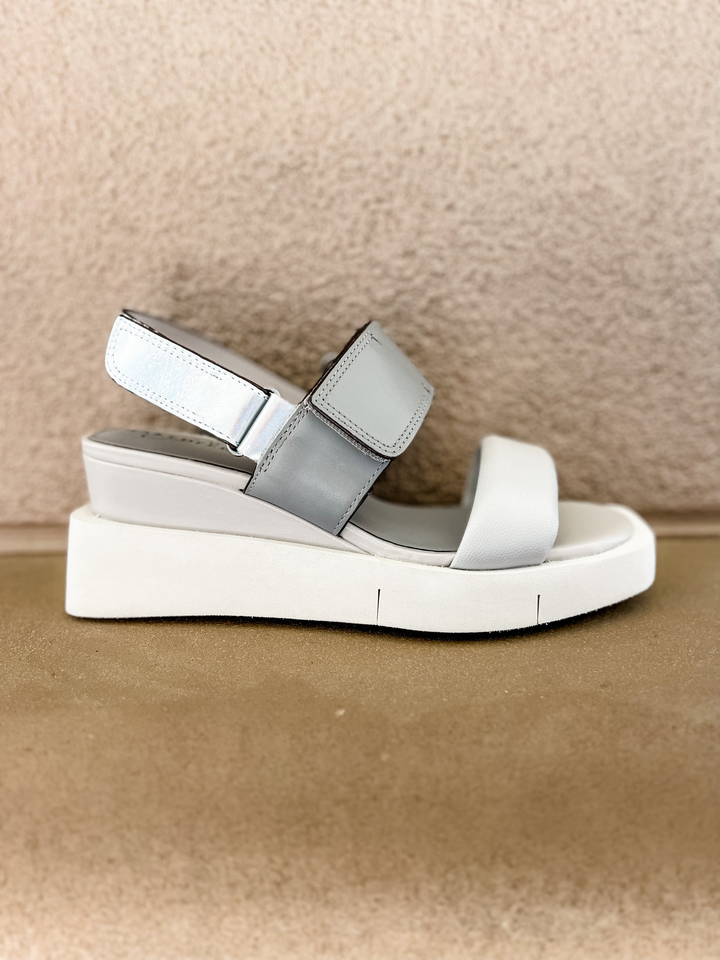 Paradox Platform Sandals | Grey