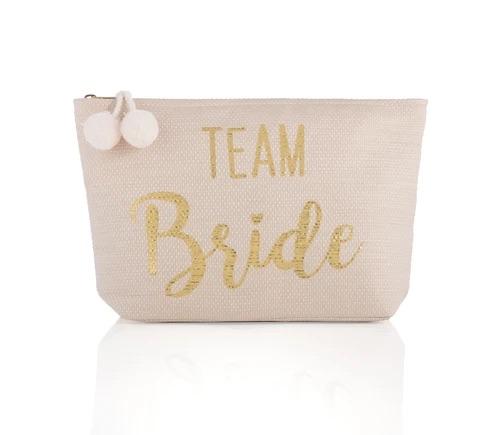 Team Bride Zip Pouch