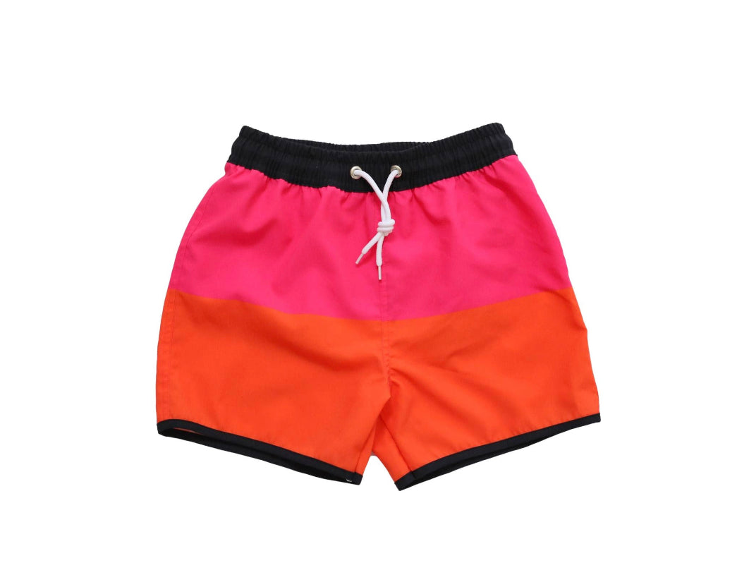 Summer Heron Swim Trunks