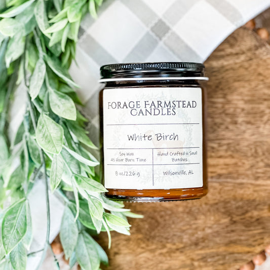 White Birch Soy Candle