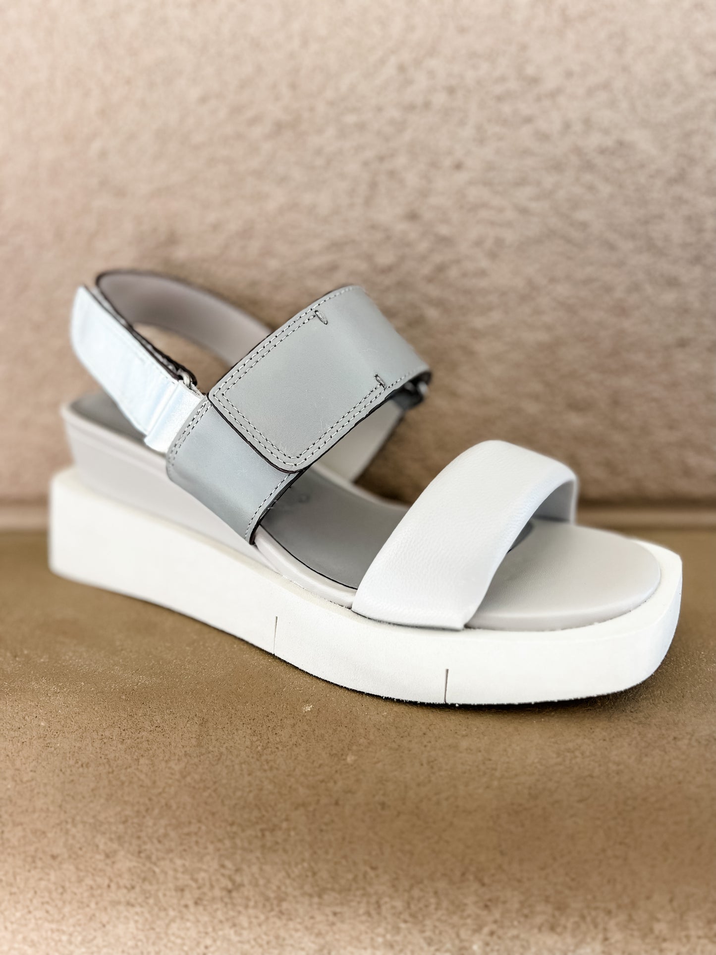 Paradox Platform Sandals | Grey