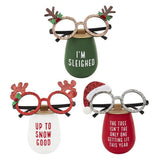 Christmas Glass & Specs Set