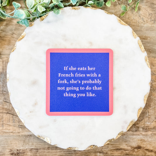 French Fries Coaster