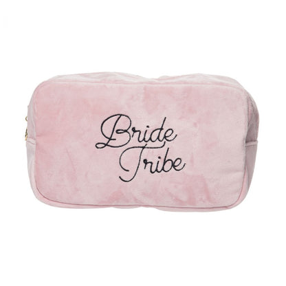 Large Velvet Bag | Bride Tribe